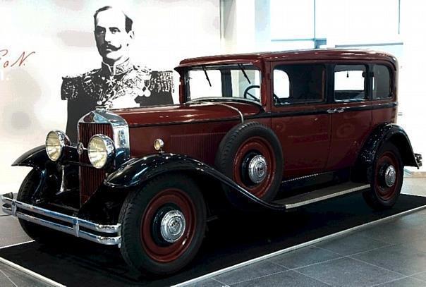 Der Horch 400 aus dem Jahre 1930 von König Haakon VII von Norwegen. 